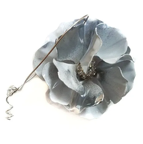 Victorian White and Silver