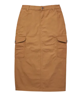 W Canvas Cargo Skirt