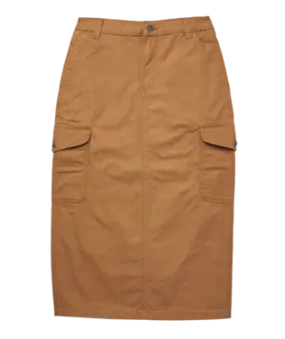 W Canvas Cargo Skirt