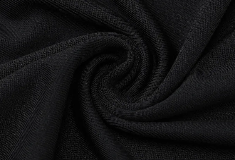 Women Long Sleeve High Neck Sexy Backless Slit Evening Dress