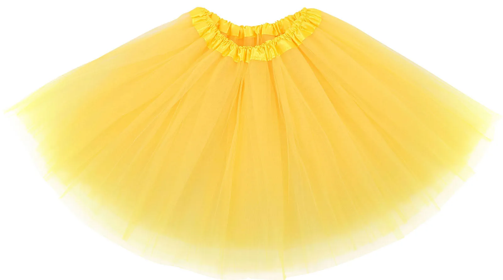 Womens Adult Elastic Tulle Runners Tutu Skirt