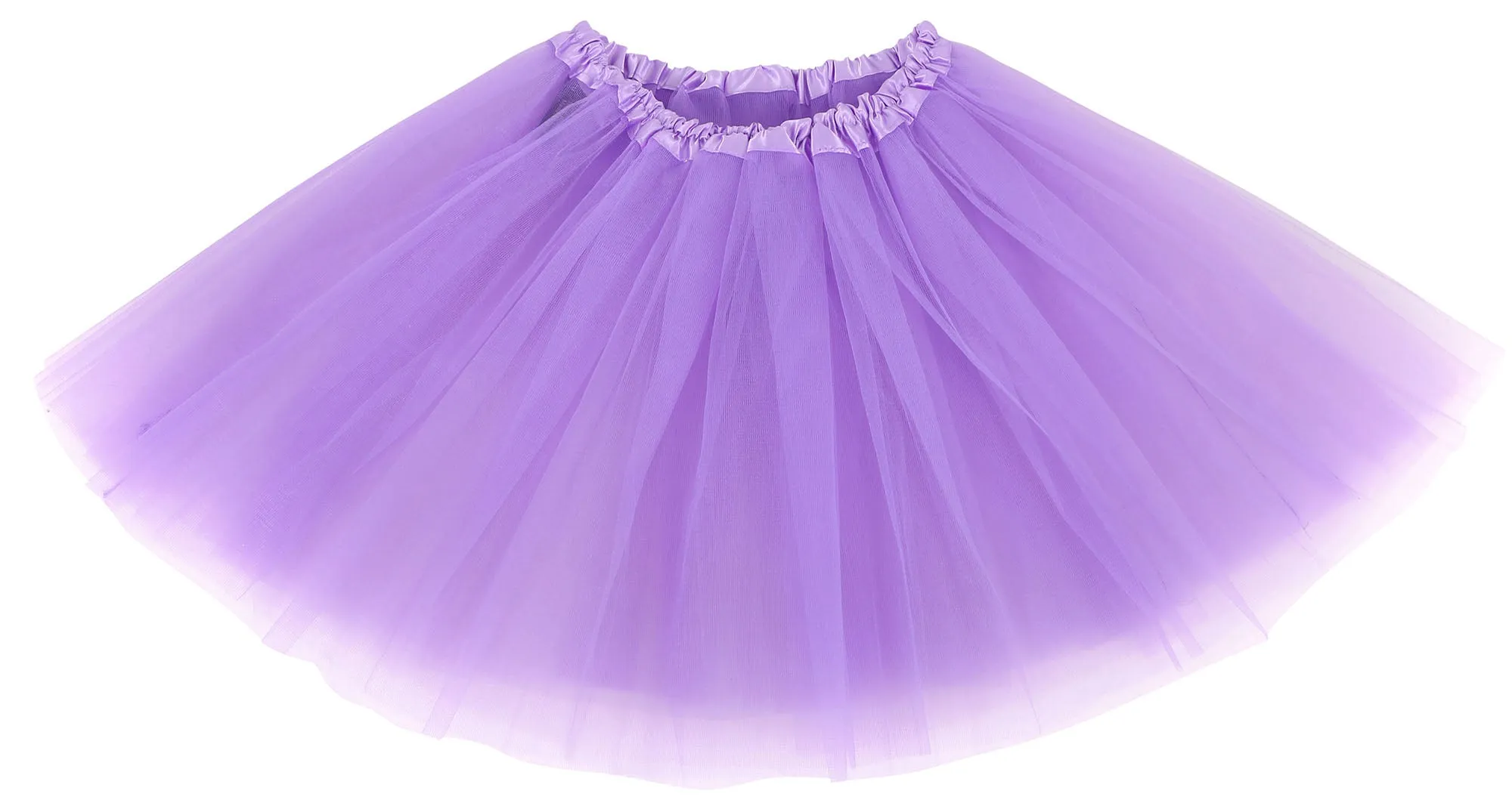 Womens Adult Elastic Tulle Runners Tutu Skirt
