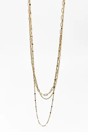 Yulia Gold Layered Necklace