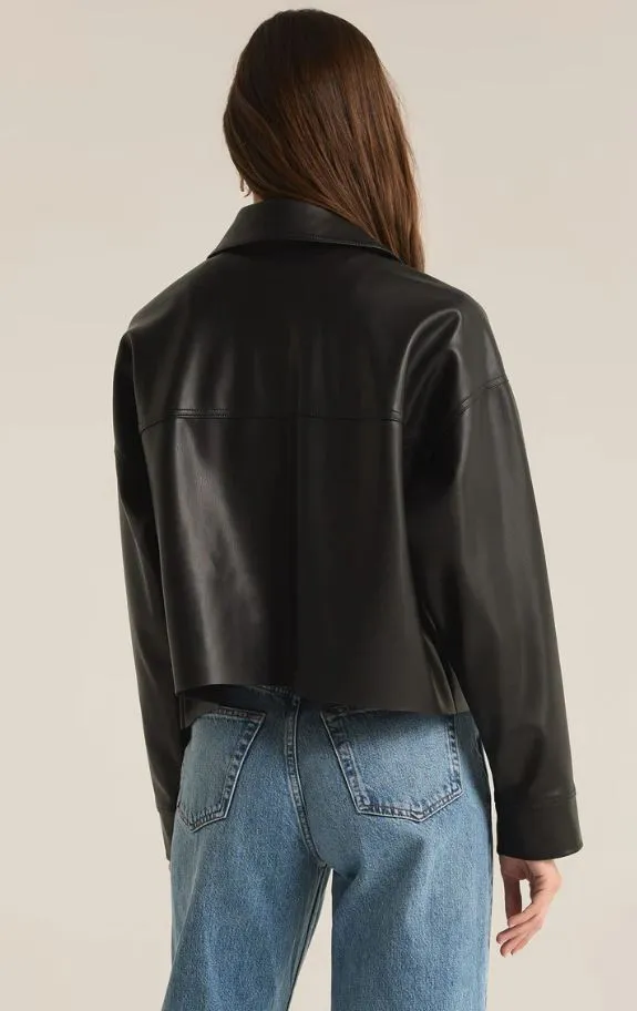ZSUPPLY All Day Faux Leather Jacket
