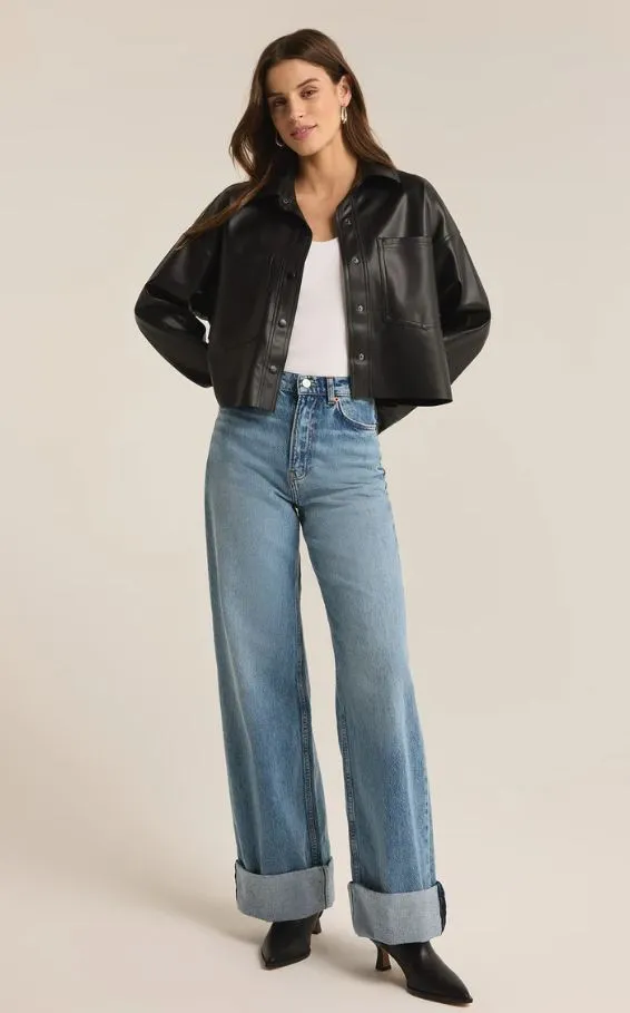 ZSUPPLY All Day Faux Leather Jacket